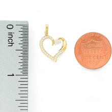 Load image into Gallery viewer, 10kt Small Heart Gold Pendant - 0.76 Grm
