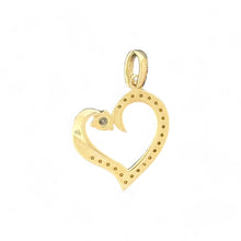 Load image into Gallery viewer, 10kt Small Heart Gold Pendant - 0.76 Grm
