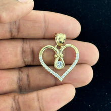 Load image into Gallery viewer, 10KT Heart Gold Pendant - 3.54Grm
