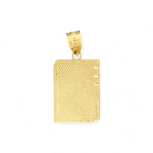 Load image into Gallery viewer, 10KT Gold Holy Bible Pendant with Cross - 1.17 Grm
