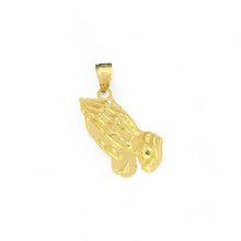 Load image into Gallery viewer, 10KT Praying Hands Gold Pendant - 1.15 Grm
