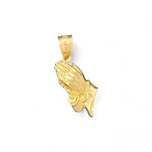 Load image into Gallery viewer, 10KT Praying Hands Gold Pendant - 1.67 Grm
