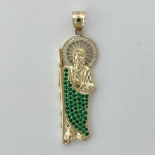 Load image into Gallery viewer, 14KT Gold Saint Jude Pendants- 3mm Bail, 2 Inches.
