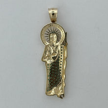 Load image into Gallery viewer, 14KT Gold Saint Jude Pendants- 3mm Bail, 2 Inches.
