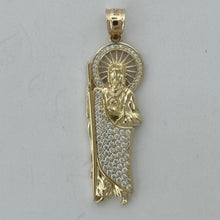 Load image into Gallery viewer, 14KT Gold Saint Jude Pendants- 3mm Bail, 2 Inches.
