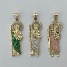 Load image into Gallery viewer, 14KT Gold Saint Jude Pendants- 3mm Bail, 2 Inches.
