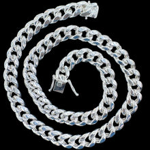 Load image into Gallery viewer, Silver Miami Cuban Necklace  (Semi Solid)
