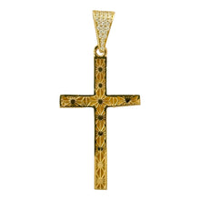 Load image into Gallery viewer, 14KT Gold Cross Pendant - 5mm Bail, 4.08 Grams.
