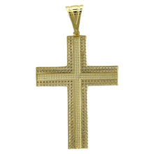 Load image into Gallery viewer, 14KT Gold Cross Pendant - 5mm Bail, 6.66 Grams.
