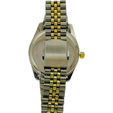 Load image into Gallery viewer, Captain Bling Quartz Masonic Edition: Dual Tone Diamond-Encrusted Numerals.
