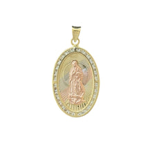 Load image into Gallery viewer, 10KT Virgin Mary Pendant, 2.16g
