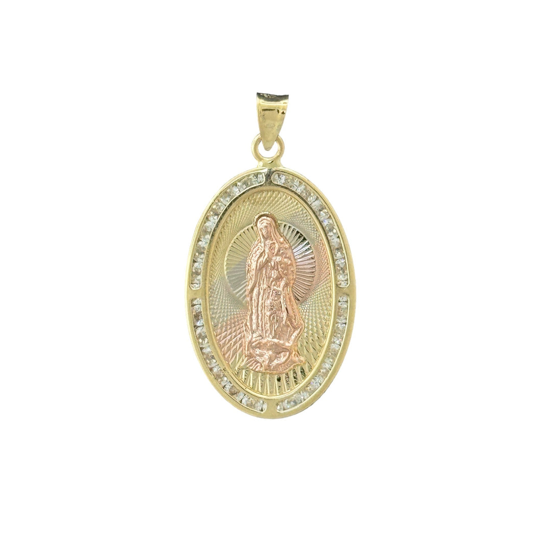 10KT Virgin Mary Pendant, 2.16g