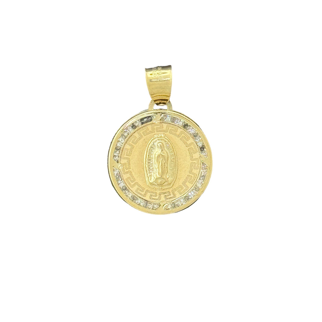 10KT Virgin Mary Pendant, 0.99g