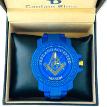 Load image into Gallery viewer, CB Captain Bling Masonic Watch: Free and Accepted
