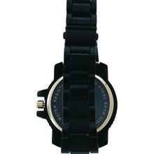 Load image into Gallery viewer, Captain Bling Masonic Watch: Black and Gold Tone Metal Band, Quartz Movement
