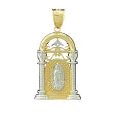 Load image into Gallery viewer, 10KT Virgin Mary Temple Pendant, 5.82g
