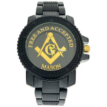 Load image into Gallery viewer, CB Captain Bling Masonic Watch: Free and Accepted
