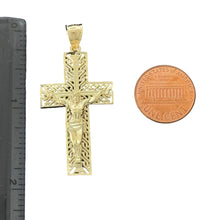 Load image into Gallery viewer, 10KT Gold Crucifix Cross Pendant - 2.5g
