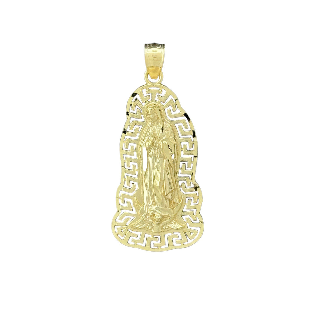 10KT Gold Virgin Mary Pendant - 1.7g