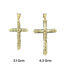 Load image into Gallery viewer, 10KT Gold Crucifix Cross Pendant - 3.1g and 4.3g

