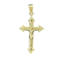 Load image into Gallery viewer, 10KT Gold Crucifix Cross Pendant - 1.3g

