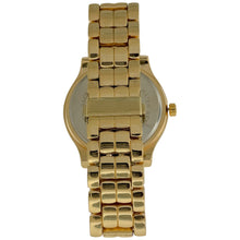 Load image into Gallery viewer, Captain Bling Gold-Tone Roman Numeral Dial Watch with Pave Accents
