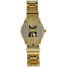 Load image into Gallery viewer, Captain Bling Gold-Tone Roman Numeral Dial Watch with Pave Accents
