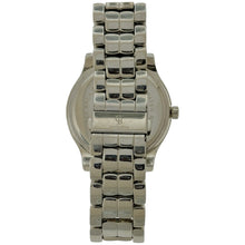 Load image into Gallery viewer, Captain Bling Silver-Tone Roman Numeral Dial Watch with Pave Accents
