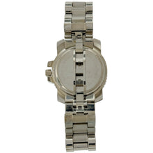 Load image into Gallery viewer, Captain Bling Silver-Tone Roman Numeral Pave Dial Watch with Pave Accents
