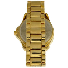 Load image into Gallery viewer, Captain Bling Gold-Tone Spiral Pave Dial Watch with Pave Accents
