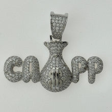 Load image into Gallery viewer, Sterling Silver CZ Champ Pendent
