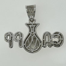 Load image into Gallery viewer, Sterling Silver CZ Champ Pendent
