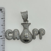 Load image into Gallery viewer, Sterling Silver CZ Champ Pendent
