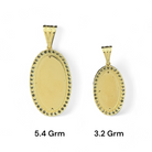 14KT Gold Crucifix Cross Pendant with Sparkling Cubic Zirconia Stones - Elegant Religious Jewelry