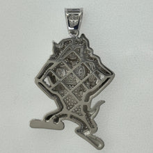 Load image into Gallery viewer, Sterling Silver CZ Cartoon Character Pendent
