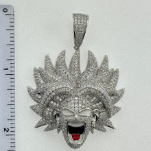 Load image into Gallery viewer, Sterling Silver CZ Goku Pendent
