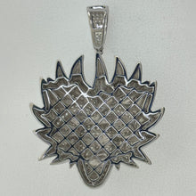 Load image into Gallery viewer, Sterling Silver CZ Goku Pendent
