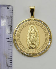 Load image into Gallery viewer, 10KT Virgin Mary real yellow gold,  Pendant,
