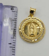 Load image into Gallery viewer, 10KT Virgin Mary real yellow gold brand new Pendant,
