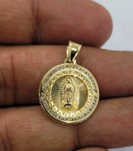 Load image into Gallery viewer, 10KT Virgin Mary real yellow gold brand new Pendant,
