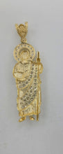 Load image into Gallery viewer, 10KT  Saint JUDE  Real Yellow Gold Pendant, Bail 4.5mm 3.24 GRM
