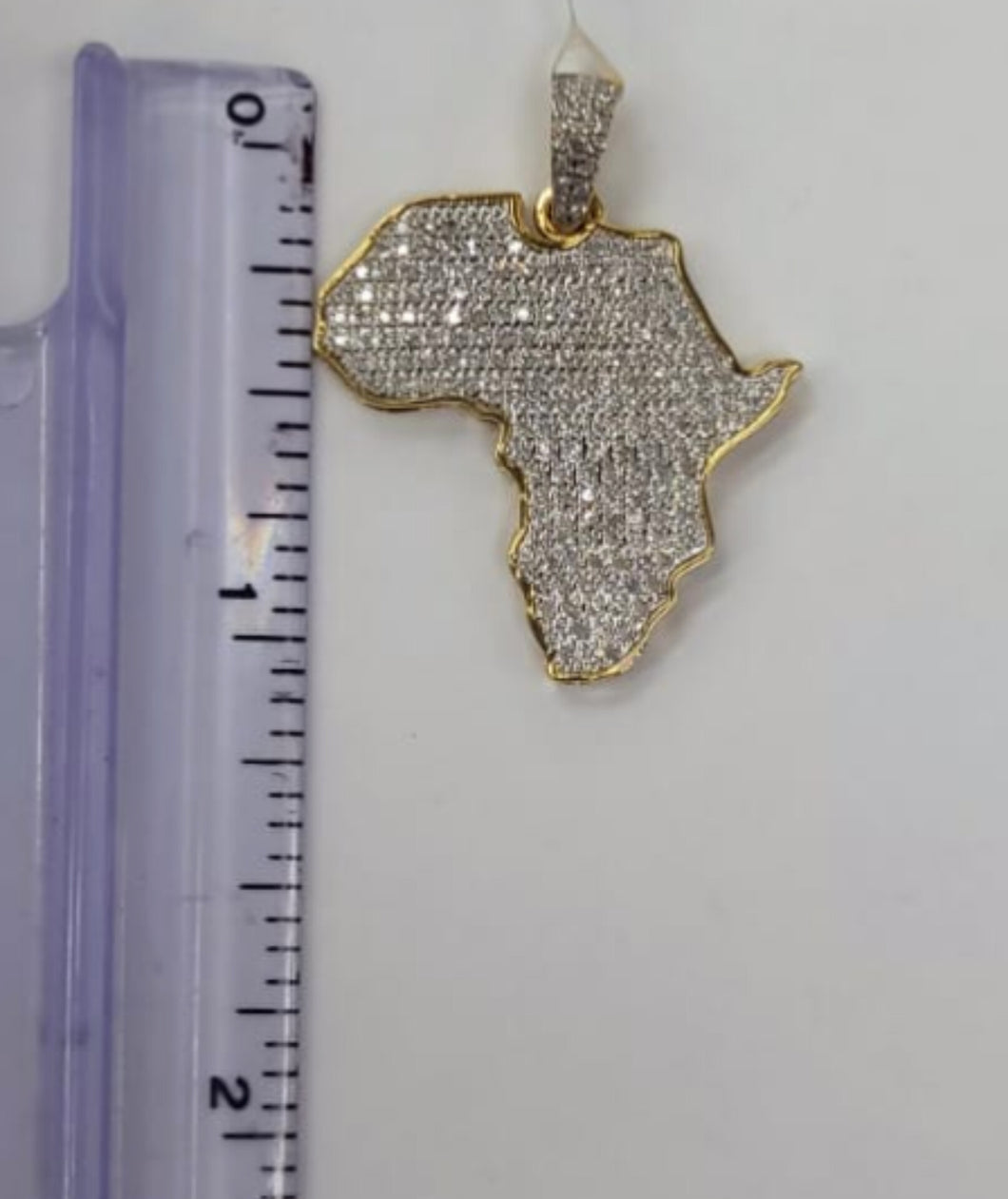 10kt Genuine Diamond  0.75 carat South Africa Pendant,  3mm Bail, SI Diamond premium quality.