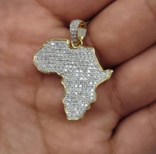 Load image into Gallery viewer, 10kt Genuine Diamond  0.75 carat South Africa Pendant,  3mm Bail, SI Diamond premium quality.
