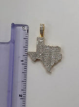 Load image into Gallery viewer, 10kt Genuine Diamond 0.76 carat Texas  Pendant, 4 mm Bail, SI Diamond premium quality.
