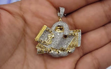 Load image into Gallery viewer, 10kt Genuine Diamond 1.30 carat Dollar  Pendant, 4 mm Bail, SI Diamond premium quality.
