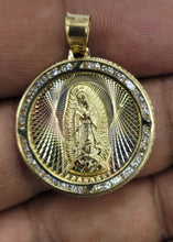 Load image into Gallery viewer, 10KT VIRGIN MARY REAL GOLD PENDANT
