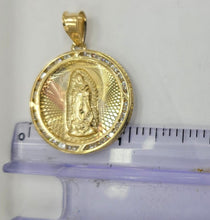 Load image into Gallery viewer, 10KT VIRGIN MARY REAL GOLD PENDANT
