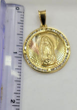 Load image into Gallery viewer, 10KT VIRGIN MARY REAL GOLD PENDANT
