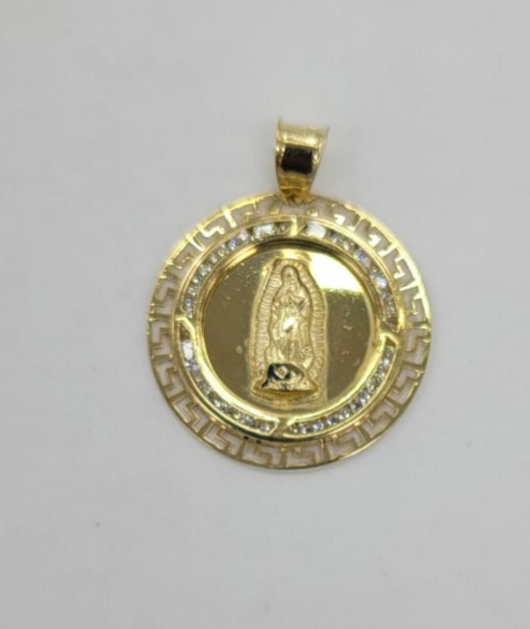 10KT VIRGIN MARY BRAND NEW REAL GOLD PENDANT