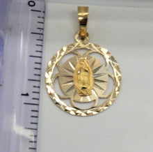 Load image into Gallery viewer, 10KT VIRGIN MARY, NEW, REAL GOLD PENDANT
